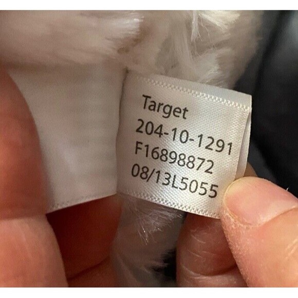 Target Stores 2013 Holiday Bullseye Dog  Plush Snowboard Hoodie 12” Toy Has Tag - Picture 10 of 16